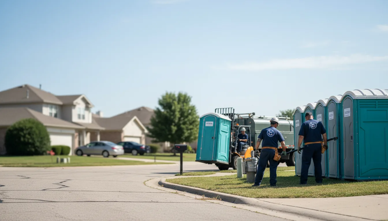 Porta Potty Rental in Hallieford, VA near me